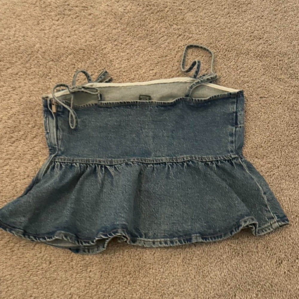 Denim Top - Picture 2 of 3